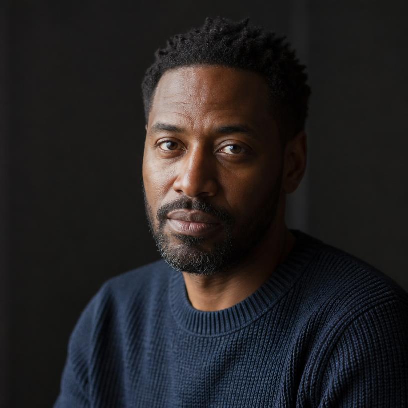 Portrait of author Daniel Kwabena