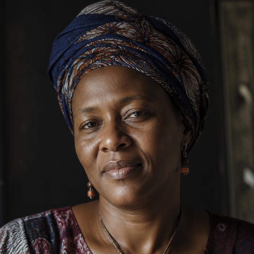 Portrait of author Nkechi Balogun